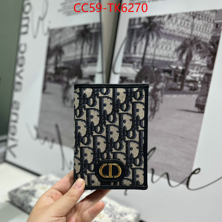 Dior Bags(TOP)-Wallet- can you buy knockoff ID: TK6270 $: 59USD,