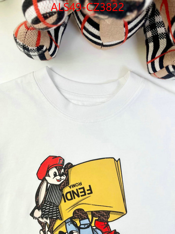 Kids clothing-Fendi fake ID: CZ3822 $: 49USD