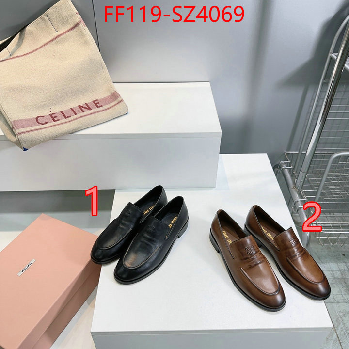 Women Shoes-Miu Miu 2024 replica wholesale cheap sales online ID: SZ4069 $: 119USD