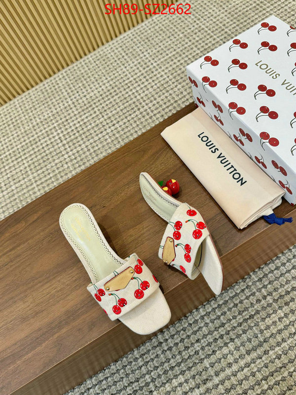 Women Shoes-LV the quality replica ID: SZ2662 $: 89USD