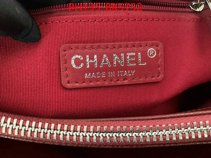 Chanel(TOP)-Tote Bag fashion ID: BK5752 $: 195USD,