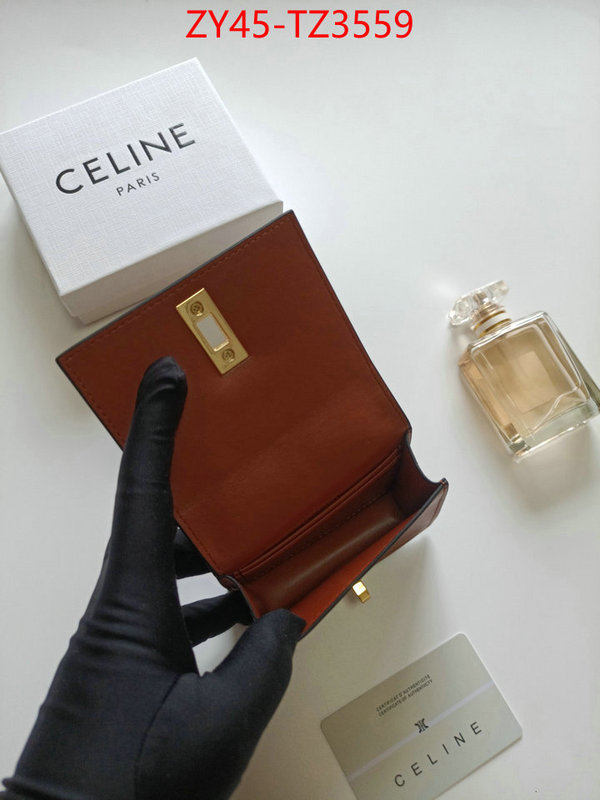 CELINE Bags(4A)-Wallet wholesale ID: TZ3559 $: 45USD,