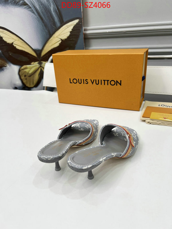 Women Shoes-LV luxury fashion replica designers ID: SZ4066 $: 89USD