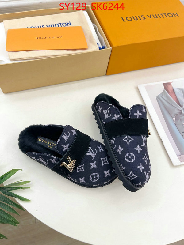 Women Shoes-LV best replica quality ID: SK6244 $: 129USD