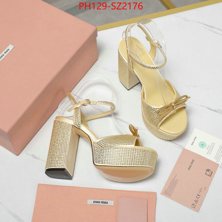 Women Shoes-Miu Miu 1:1 replica wholesale ID: SZ2176 $: 129USD