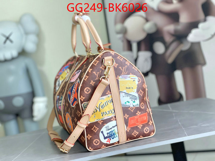 LV Bags(TOP)-Keepall BandouliRe 45-50- buy 2024 replica ID: BK6026 $: 249USD,