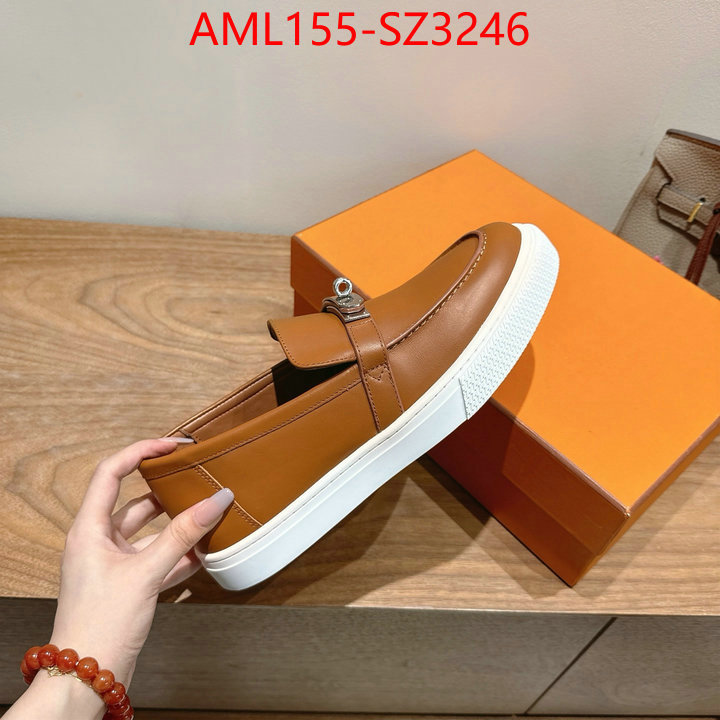 Men Shoes-Hermes replica wholesale ID: SZ3246 $: 155USD
