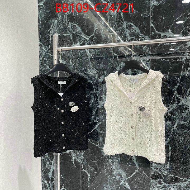 Clothing-Chanel best fake ID: CZ4721 $: 109USD