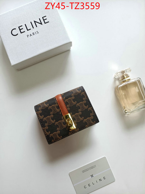 CELINE Bags(4A)-Wallet wholesale ID: TZ3559 $: 45USD,