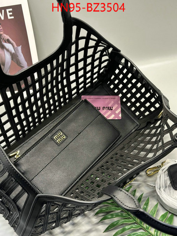 Miu Miu Bags(4A)-Handbag- what is a counter quality ID: BZ3504 $: 95USD,