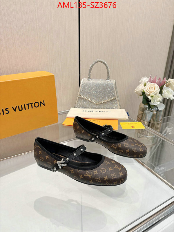 Women Shoes-LV 1:1 replica wholesale ID: SZ3676 $: 135USD