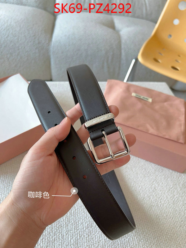 Belts-MIU MIU buy aaaaa cheap ID: PZ4292 $: 69USD