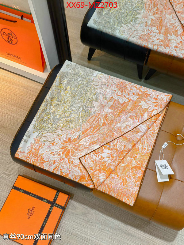 Scarf-Hermes 2024 replica wholesale cheap sales online ID: MZ2703 $: 69USD