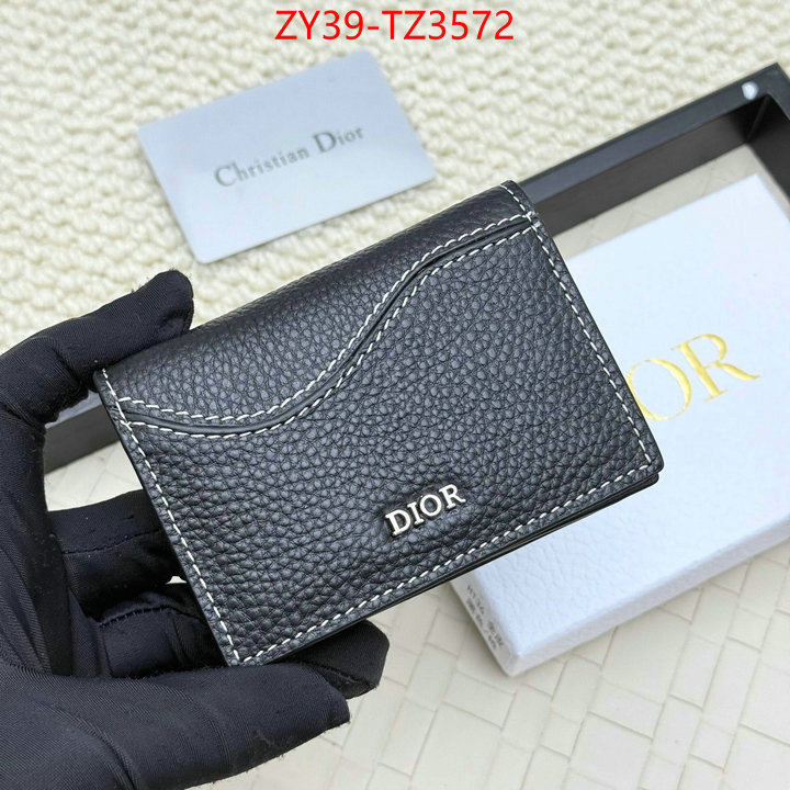 Dior Bags(4A)-Wallet- replica sale online ID: TZ3572 $: 39USD,