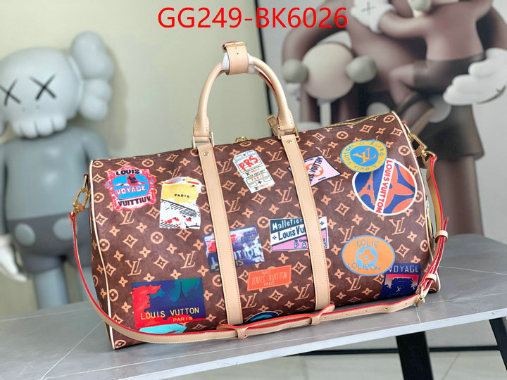 LV Bags(TOP)-Keepall BandouliRe 45-50- buy 2024 replica ID: BK6026 $: 249USD,