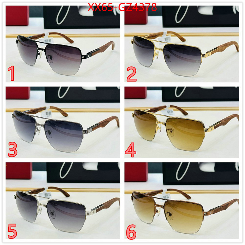 Glasses-Cartier high quality online ID: GZ4378 $: 65USD