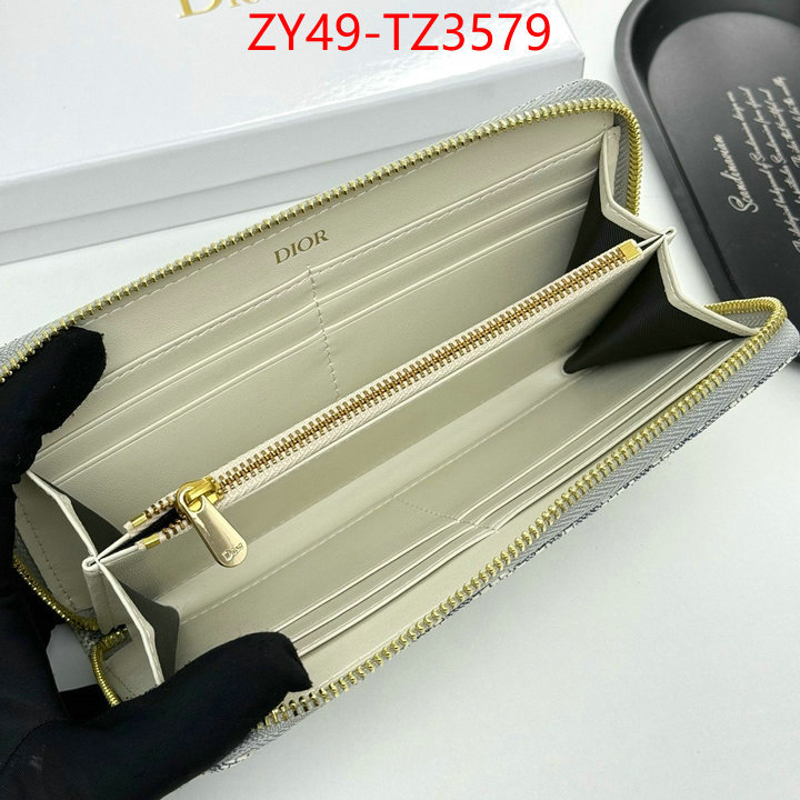 Dior Bags(4A)-Wallet- replica best ID: TZ3579 $: 49USD,