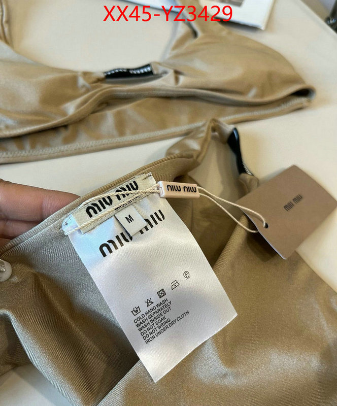 Swimsuit-Miu Miu is it illegal to buy dupe ID: YZ3429 $: 45USD