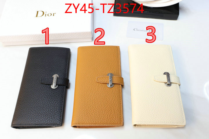 Dior Bags(4A)-Wallet- high quality online ID: TZ3574 $: 45USD,