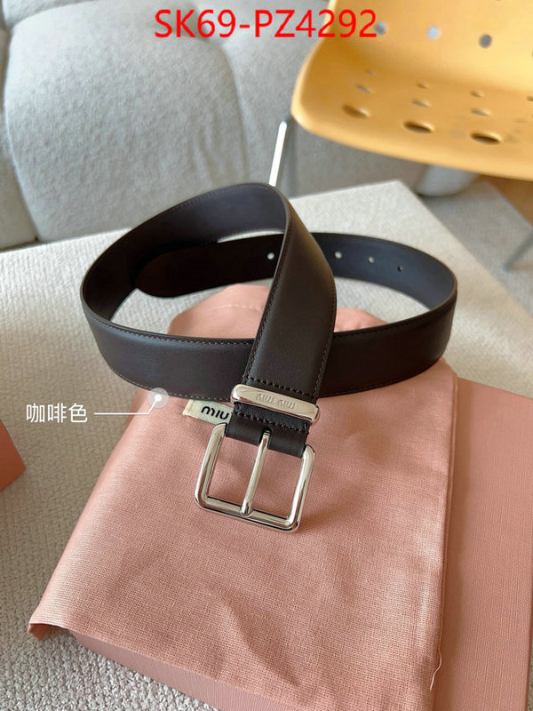 Belts-MIU MIU buy aaaaa cheap ID: PZ4292 $: 69USD