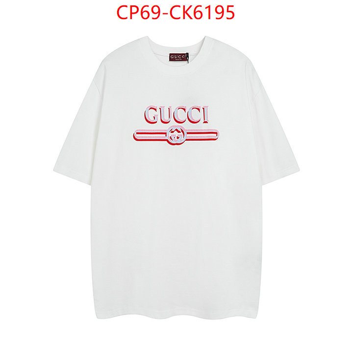 Clothing-Gucci designer fake ID: CK6195 $: 69USD
