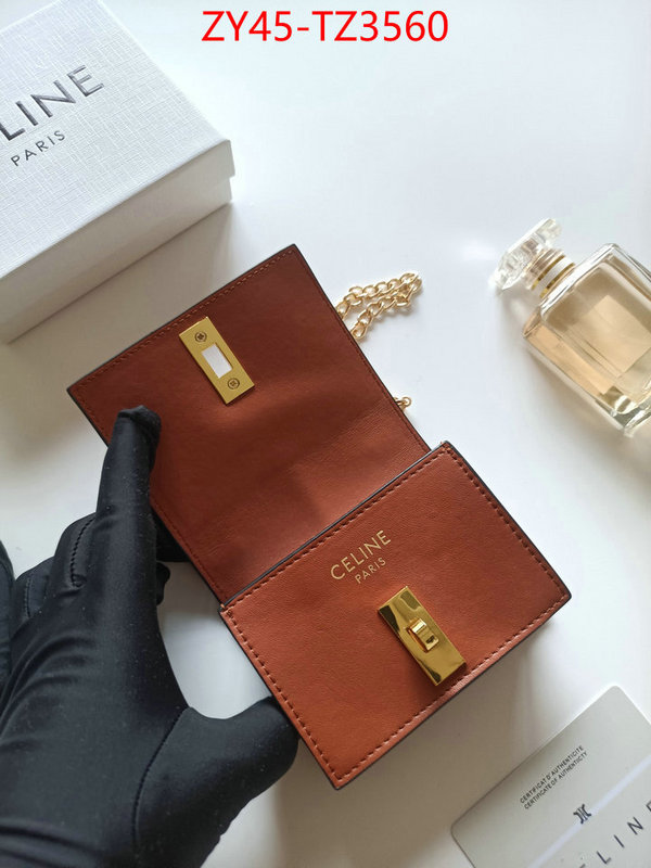 CELINE Bags(4A)-Wallet highest product quality ID: TZ3560 $: 45USD,