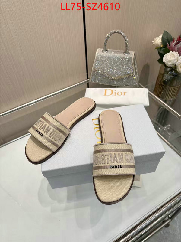 Women Shoes-Dior highest product quality ID: SZ4610 $: 75USD