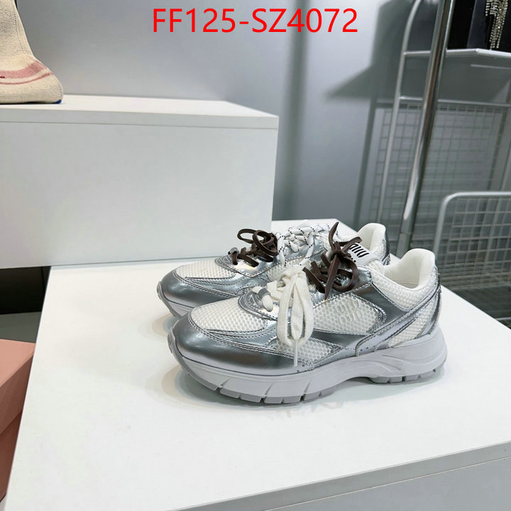 Women Shoes-Miu Miu best quality replica ID: SZ4072 $: 125USD