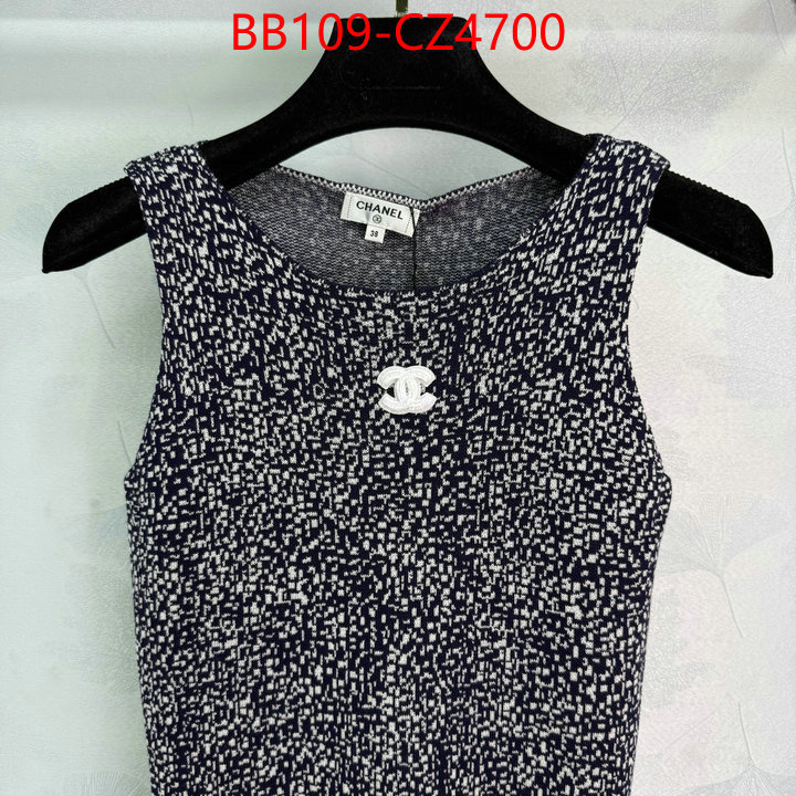 Clothing-Chanel what is a 1:1 replica ID: CZ4700 $: 109USD
