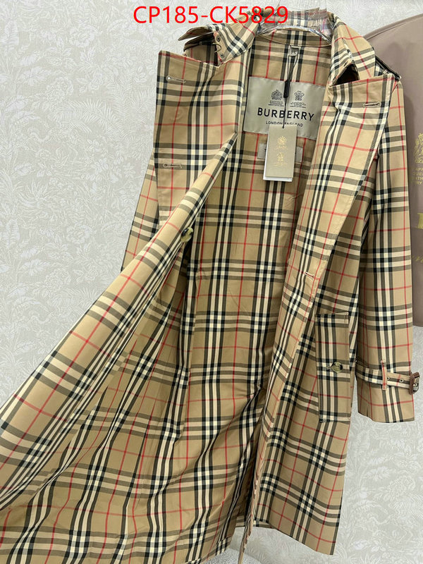 Clothing-Burberry best quality designer ID: CK5829 $: 185USD