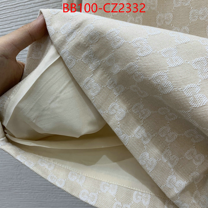 Clothing-Gucci wholesale sale ID: CZ2332 $: 100USD
