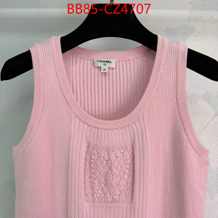 Clothing-Chanel the quality replica ID: CZ4707 $: 85USD