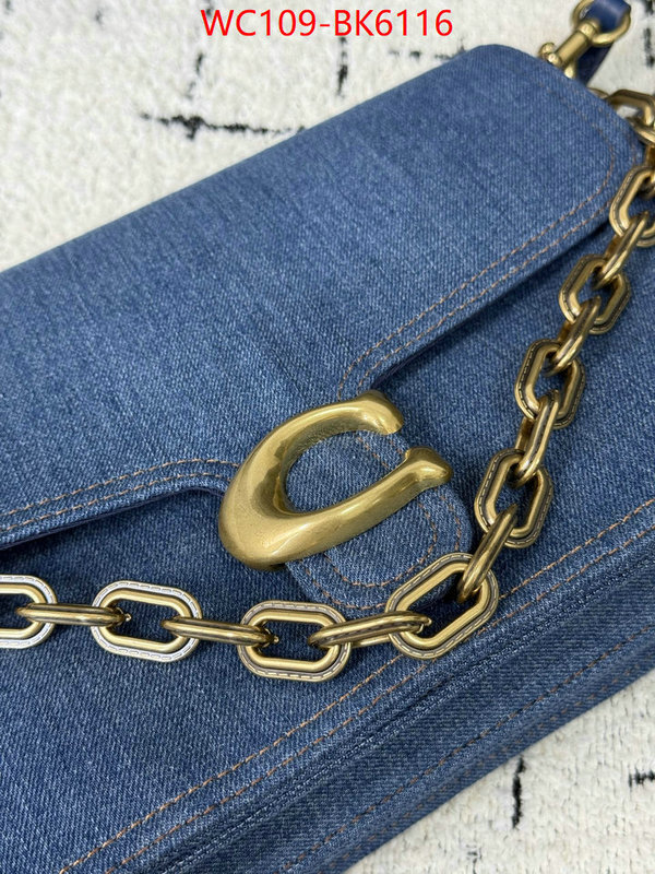 Coach Bags(4A)-Handbag- fake aaaaa ID: BK6116 $: 109USD,