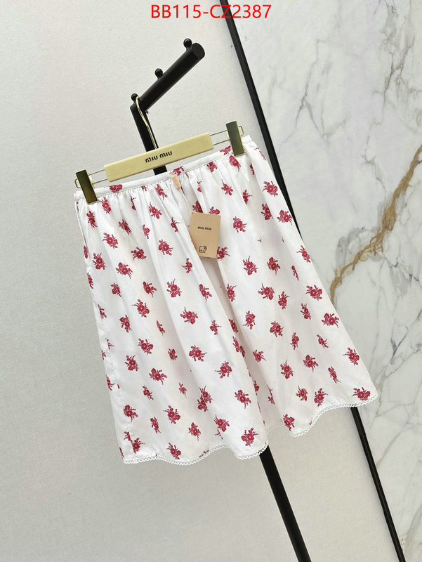 Clothing-MIU MIU online store ID: CZ2387 $: 115USD
