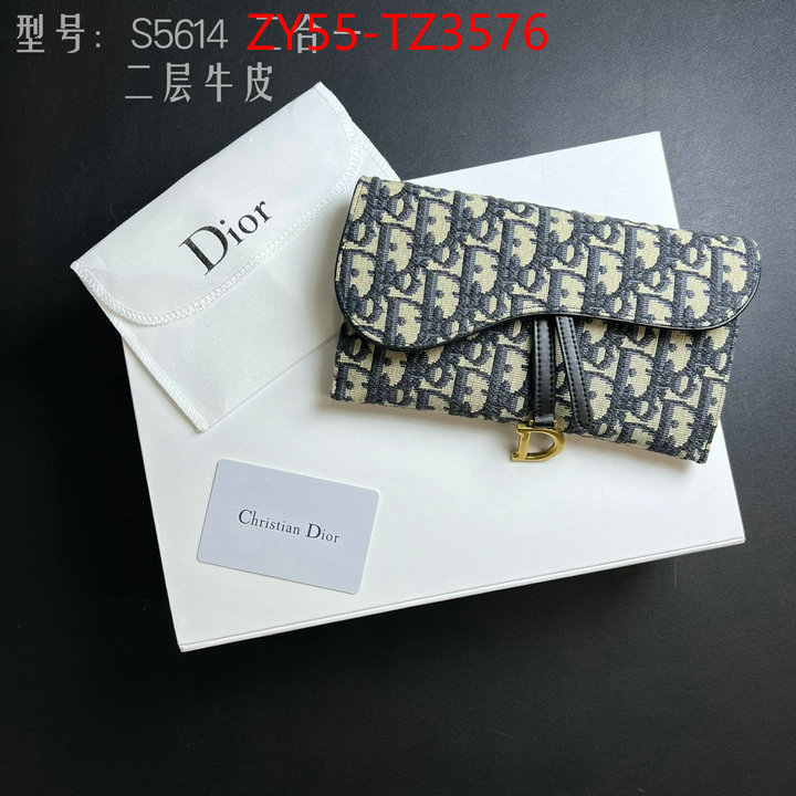 Dior Bags(4A)-Wallet- quality aaaaa replica ID: TZ3576 $: 55USD,