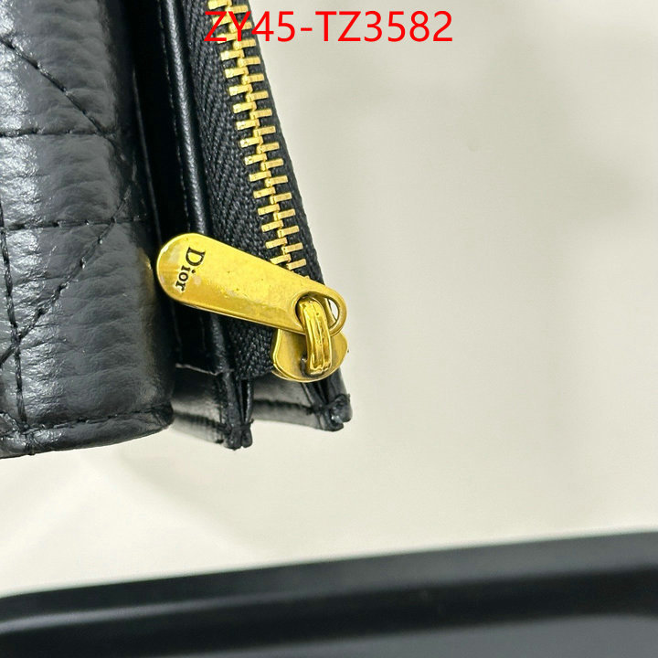 Dior Bags(4A)-Wallet- aaaaa class replica ID: TZ3582 $: 45USD,