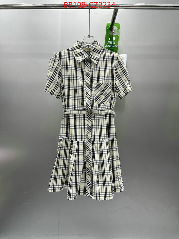 Clothing-Burberry sell online ID: CZ2234 $: 109USD