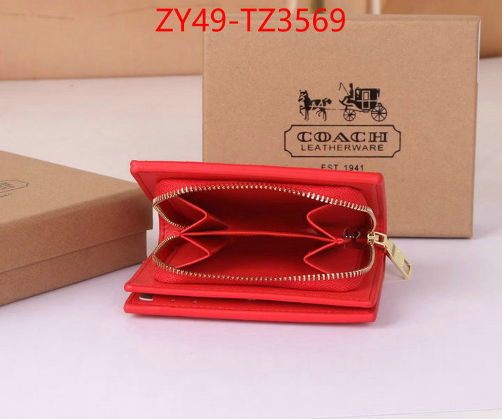 Coach Bags(4A)-Wallet what ID: TZ3569 $: 49USD,