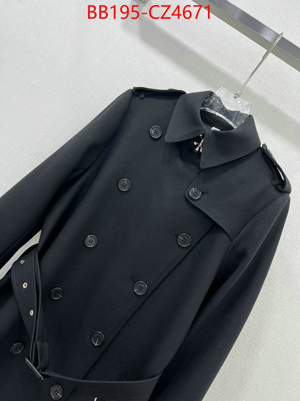 Clothing-Burberry buy best high-quality ID: CZ4671 $: 195USD
