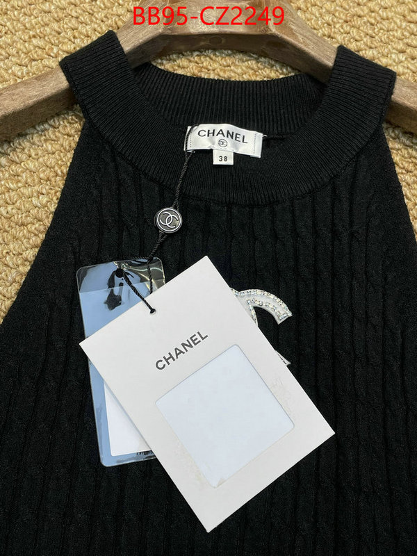 Clothing-Chanel aaaaa+ quality replica ID: CZ2249 $: 95USD