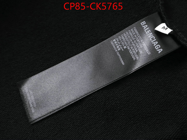 Clothing-Balenciaga buy 1:1 ID: CK5765 $: 85USD