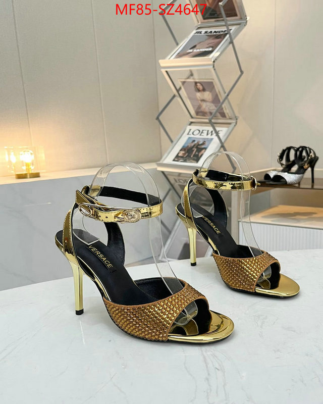 Women Shoes-Versace top 1:1 replica ID: SZ4647 $: 85USD