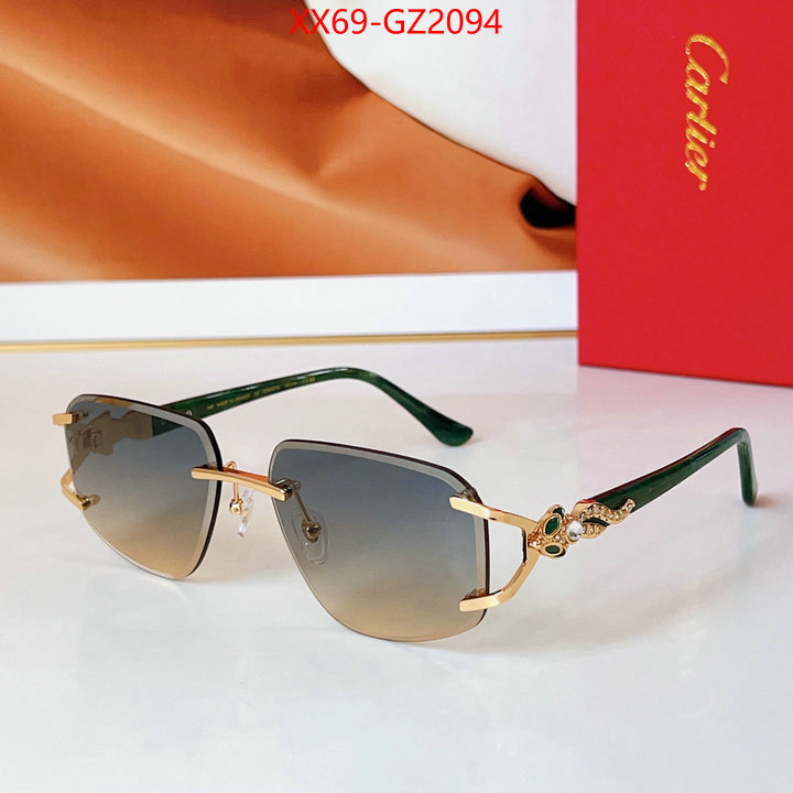 Glasses-Cartier high quality replica designer ID: GZ2094 $: 69USD