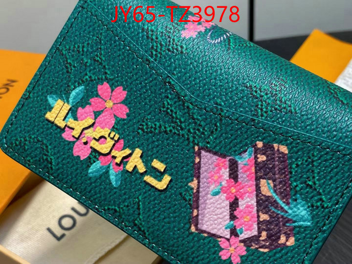 LV Bags(TOP)-Wallet replica online ID: TZ3978 $: 65USD,