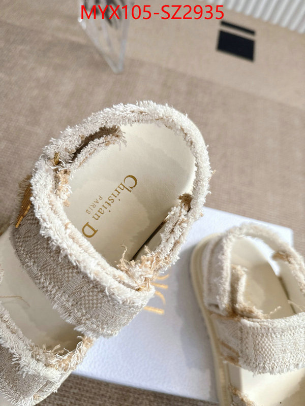 Women Shoes-Dior designer fake ID: SZ2935 $: 105USD