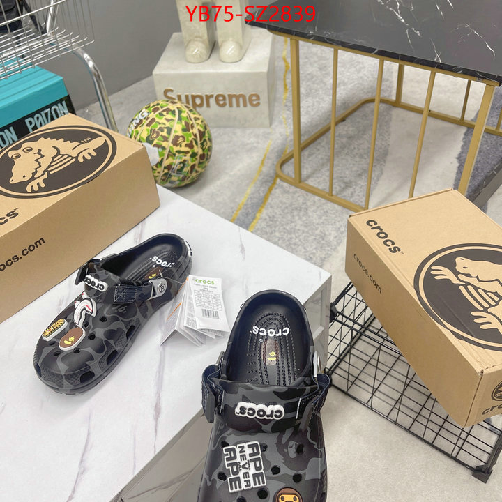 Men Shoes-Crocs replica aaaaa designer ID: SZ2839 $: 75USD