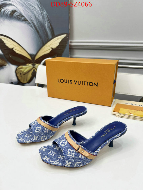 Women Shoes-LV luxury fashion replica designers ID: SZ4066 $: 89USD