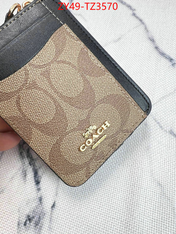 Coach Bags(4A)-Wallet perfect ID: TZ3570 $: 49USD,