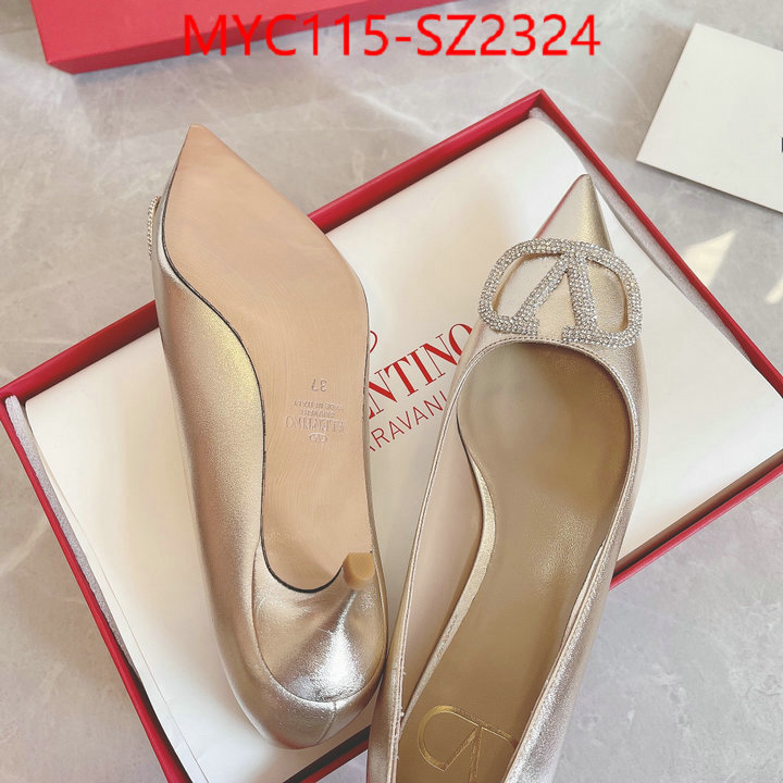 Women Shoes-Valentino top fake designer ID: SZ2324 $: 115USD
