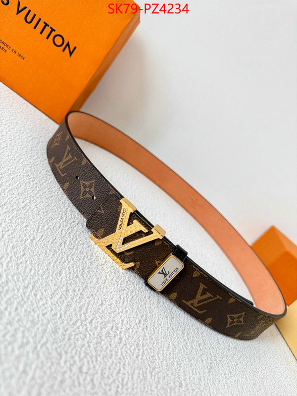 Belts-LV high quality designer ID: PZ4234 $: 79USD